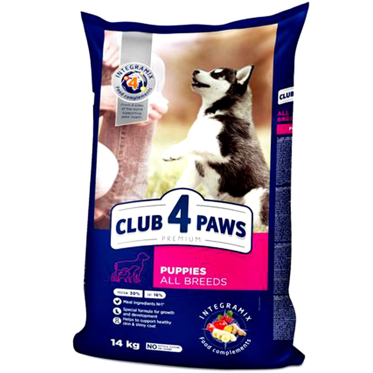 CLUB 4 PAWS DOG USC PUPPIES ALL BREEDS 14 KG Biotur