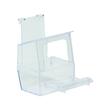 HRANITOARE/ADAPATOARE CU TREAPTA PENTRU PASARI EXOTICE TRANSPARENTA FLAMINGO  6x7x9CM