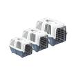 CUSCA TRANSPORT PENTRU CAINI SI PISICI MPS PRATIKO 2 METAL DARK BLUE 55x36x36(h)cm