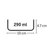HRANITOARE FLAMINGO PENTRU COLIVII DIN INOX CU SUPORT S 10CM/290ML