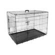CUSCA PENTRU CAINI KEO BLACK FLAMINGO XL 109x70x76(h)cm