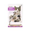 SET HAM+LESA PENTRU PISICI FLAMINGO CULOARE ALBA 116CM/1CM 