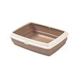 LITIERA MPS MICIO HYDRA MARSALA 42x33x14(h)cm WHITE FRAME