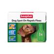 PIPETA ANTIPARAZITARA PENTRU CAINI BEAPHAR SPOT ON REPELS FLEAS 3PIP/CUT