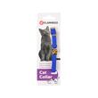 ZGARDA PENTRU PISICI FLAMINGO BLUE ELASTIC CU CLOPOTEL 32CMx10MM