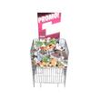 DISPLAY PROMOTIONAL FLAMINGO 54X40X122.5CM