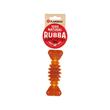 JUCARIE PENTRU CAINI DENTAL BONE FLAMINGO RUBBA SPIKES DIN CAUCIUC 14CM