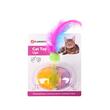 JUCARIE PENTRU PISICI FLAMINGO UGO OU CU FULG 9.5x6.5x20CM