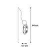 JUCARIE PENTRU PISICI FLAMINGO UNDITA CU MINGE WINNY 40CM