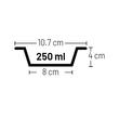 CASTRON PENTRU PISICI DIN INOX FLAMINGO MEOW NELL PINK 250 ML