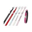 ZGARDA PENTRU PISICI FLAMINGO MONTE CARLO PINK CU CLOPOTEL & STRASURI 30CMx10MM