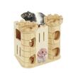JUCARIE HAMSTERI CASTEL LEMN FLAMINGO 16x11x15H