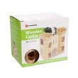 JUCARIE HAMSTERI CASTEL LEMN FLAMINGO 16x11x15H