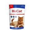 HRANA UMEDA PENTRU PISICI BIOCAT PLIC PESTE IN SOS 100G