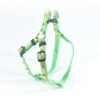 HAM PENTRU CAINI NYLON MOL CU MODEL LIME GREEN CLICK 20MM*40-70CM/L2602.200704