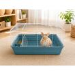 CUSCA PENTRU IEPURI R2 BLUE 67x43x37(h)cm