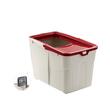 LITIERA PENTRU PISICI MPS BUXO RED OPEN 58x39x38.5(h)cm