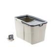 LITIERA PENTRU PISICI MPS BUXO GREY OPEN 58x39x38.5(h)cm