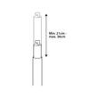 BAT EXTENSIBIL PENTRU PASARI EXOTICE FLAMINGO (3 BUC/SET)