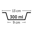 CASTRON PENTRU CAINI SI PISICI TOBIAS INSCRIPTIONABIL CU CRETA FLAMINGO RED S 13CMx300ML