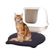 COVOR COLECTOR GRANULE DE NISIP FLAMINGO PENTRU PISICI 50x40CM