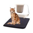 COVOR COLECTOR GRANULE DE NISIP FLAMINGO PENTRU PISICI 70x60CM