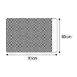 COVOR COLECTOR GRANULE DE NISIP FLAMINGO PENTRU PISICI 70x60CM