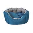 CULCUS TEXTIL PENTRU CAINI SI PISICI ORIONE L GREY-BLUE 80x60x22 CM