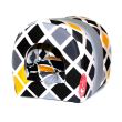 CULCUS TEXTIL PENTRU CAINI SI PISICI TUNEL BLACK-WHITE-YELLOW 42x38x38/60005912.BWY