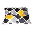 CULCUS TEXTIL PENTRU CAINI SI PISICI TUNEL BLACK-WHITE-YELLOW 42x38x38/60005912.BWY