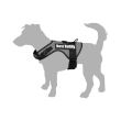 HAM PENTRU CAINI FLAMINGO BEST BUDDY URANUS RED S 50-70CM