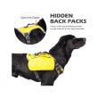 HAM PENTRU CAINI FIDA MULTIFUNCTIONAL REFLECTORIZANT YELLOW S 9 KG / 34-48 CM