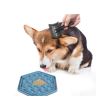 HRANITOARE PENTRU CAINI SI PISICI INTERACTIV FLAMINGO LICK PAD JELLY BLUE/GREY 24x21CM