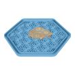 HRANITOARE PENTRU CAINI SI PISICI INTERACTIV FLAMINGO LICK PAD JELLY BLUE/GREY 24x21CM