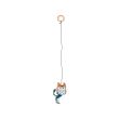 JUCARIE PENTRU PISICI FLAMINGO BUFNITA CU FULGI CULORI MULTIPLE 17x3 CM