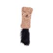 JUCARIE PENTRU PISICI FLAMINGO PERNA SUAVA CU FULG SI CATNIP CULORI MULTIPLE 5x3,5x20 CM