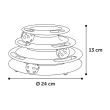 JUCARIE PENTRU PISICI FLAMINGO TURN CU MINGI BAGERA 24x13CM