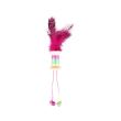 JUCARIE PENTRU PISICI FLAMINGO BOBINA CU FULGI CULORI DIVERSE 17x3 CM