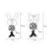JUCARIE PENTRU PISICI FLAMINGO CHAYENNE CLOPOTEL SI CATNIP 27x7.2CM
