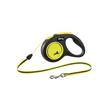 LESA PENTRU CAINI KERBL FLEXI CLASSIC CU FIR S 5M/12KG NEON