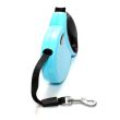 LESA RETRACTABILA PREMIUM PENTRU CAINI  BLUE 3M BANDA 