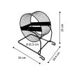 ROATA CARUSEL PENTRU ROZATOARE ROSIE CU SUPORT FLAMINGO 11.5CM