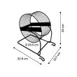 ROATA CARUSEL PENTRU ROZATOARE ROSIE CU SUPORT FLAMINGO 20.5CM