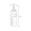 SET BIBERON+TETINE+PERIE FLAMINGO PENTRU CAINI SI PISICI 50ML