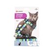 SET HAM+LESA PENTRU PISICA FLAMINGO AMIRA GREEN 20-35CMx10MM