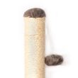 SISAL PENTRU PISICI SUPORT PATRAT 28x28x44(h)cm/CF820