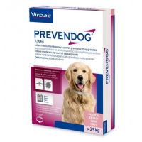 ZGARDA ANTIPARAZITARA PENTRU CAINI PREVENDOG 75 CM (2 BUC/CUTIE)