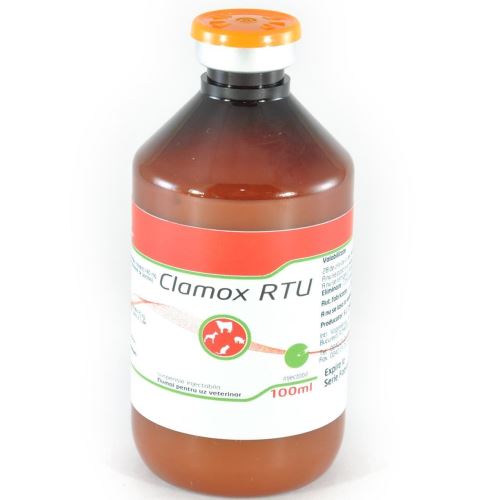 [PROMO] CLAMOX RTU 100 ML INJ 2 FLACOANE CU -10% DISCOUNT