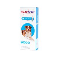 [PROMO] BRAVECTO SPOT-ON ANTIPARAZITAR EXTERN CAINE 1000MG (20-40KG) 1 CUTIE CU -10% DISCOUNT + 1 ANTIPARAZITAR INTERN CAINI CANIHELMIN PLUS (BLISTER*10 TB) GRATIS