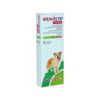 [PROMO] BRAVECTO TRIUNO ANTIPARAZITAR INTERN SI EXTERN CAINE 200MG (10-20KG) 1 CUTIE CU -10% DISCOUNT + 1 ANTIPARAZITAR INTERN CAINI CANIHELMIN PLUS (BLISTER*10 TB) GRATIS